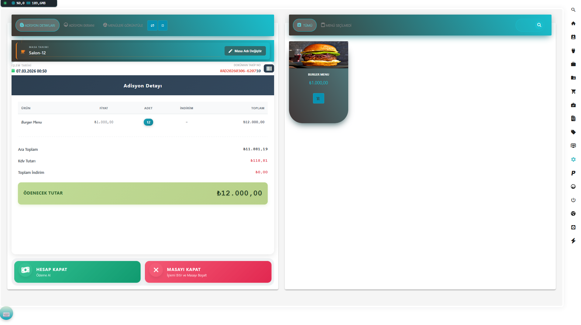 Restoran Çözümleri